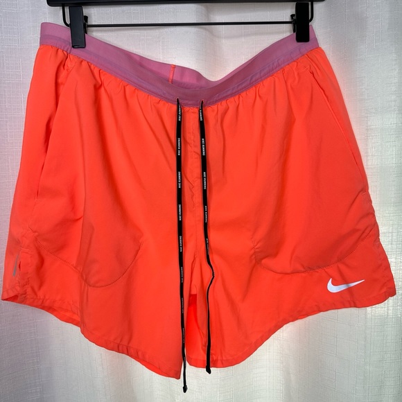 Women’s Nike Running Athletic Shorts bright colors Size Medium NWOT - Picture 1 of 12